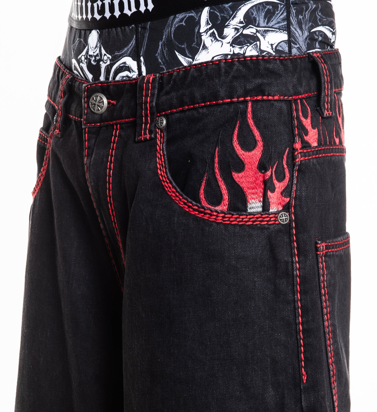 Extra Wide Flameful Faith Pants