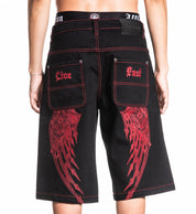 Wings Denim Short