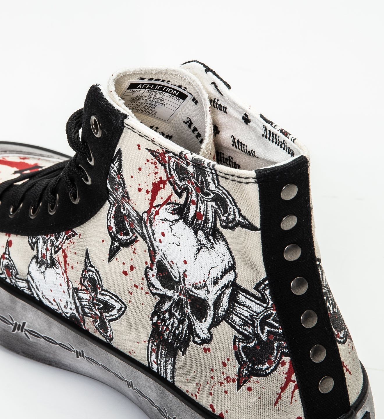 Cross Hi-Top Shoe