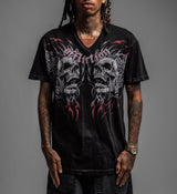 Destruction V Neck Tee