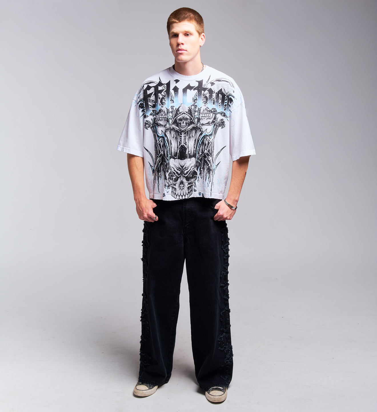 Majestic Vertigo Boxy Tee