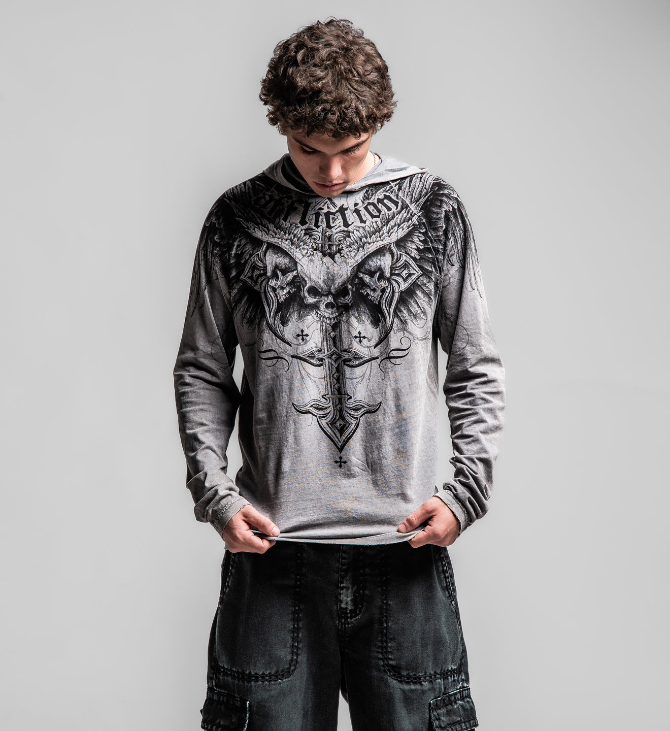Death Eyes Po Raglan Hood