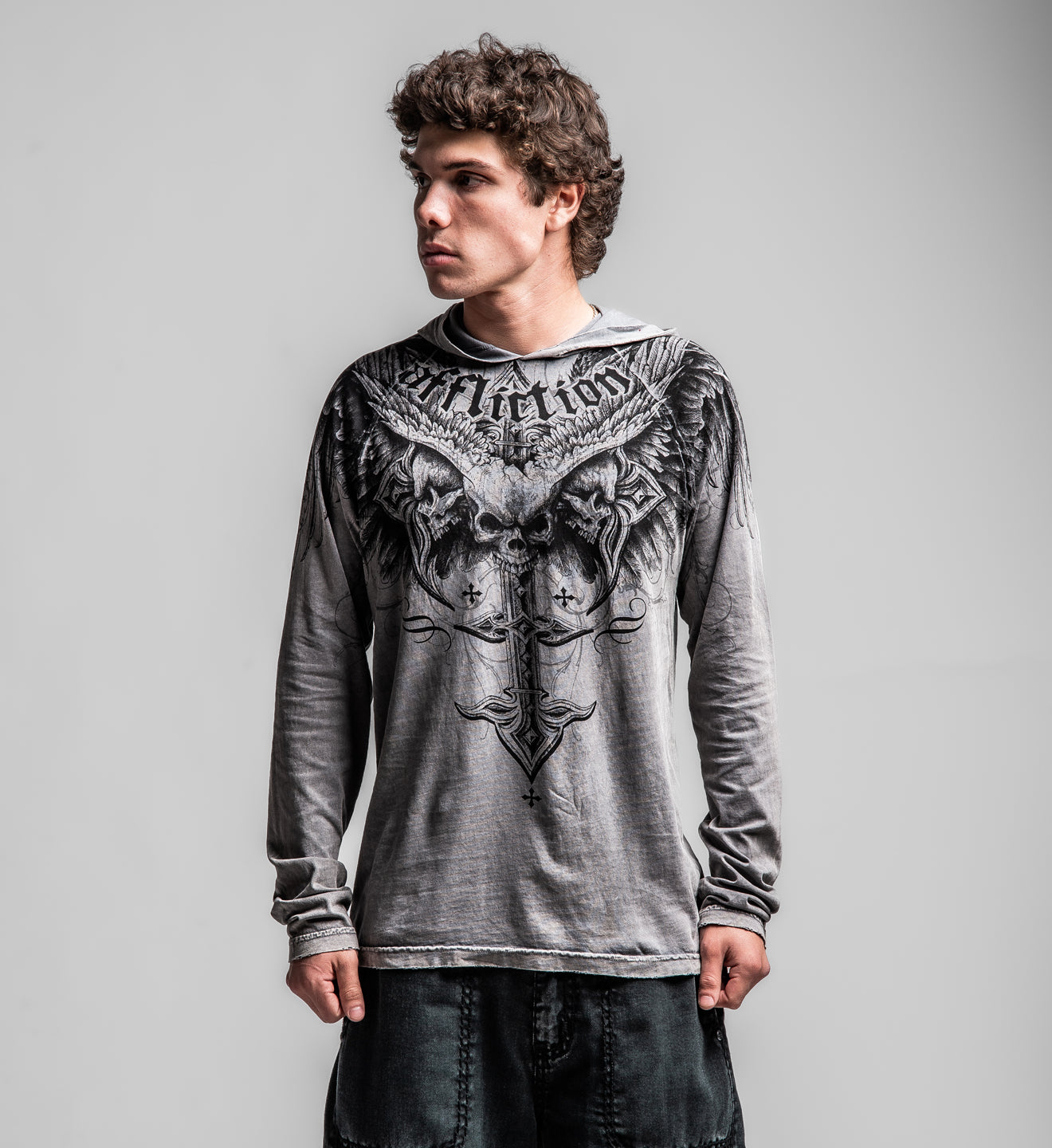 Death Eyes Po Raglan Hood