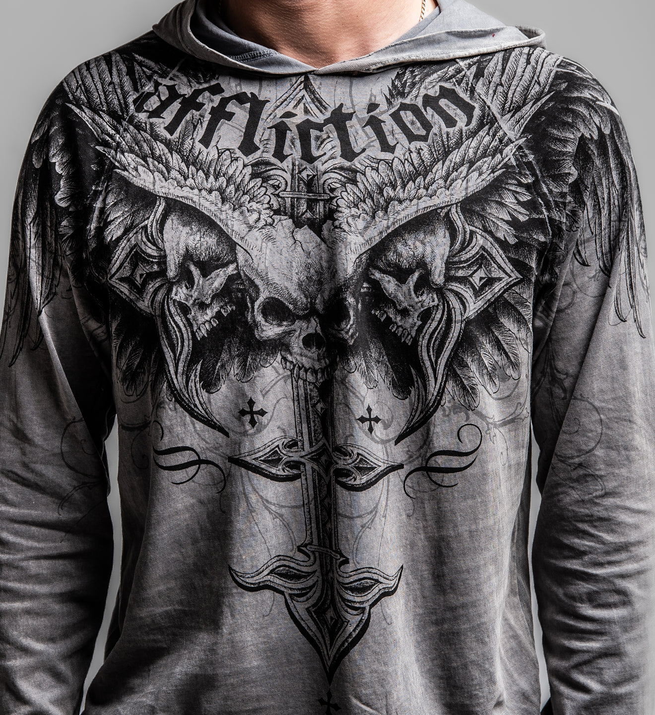 Death Eyes Po Raglan Hood