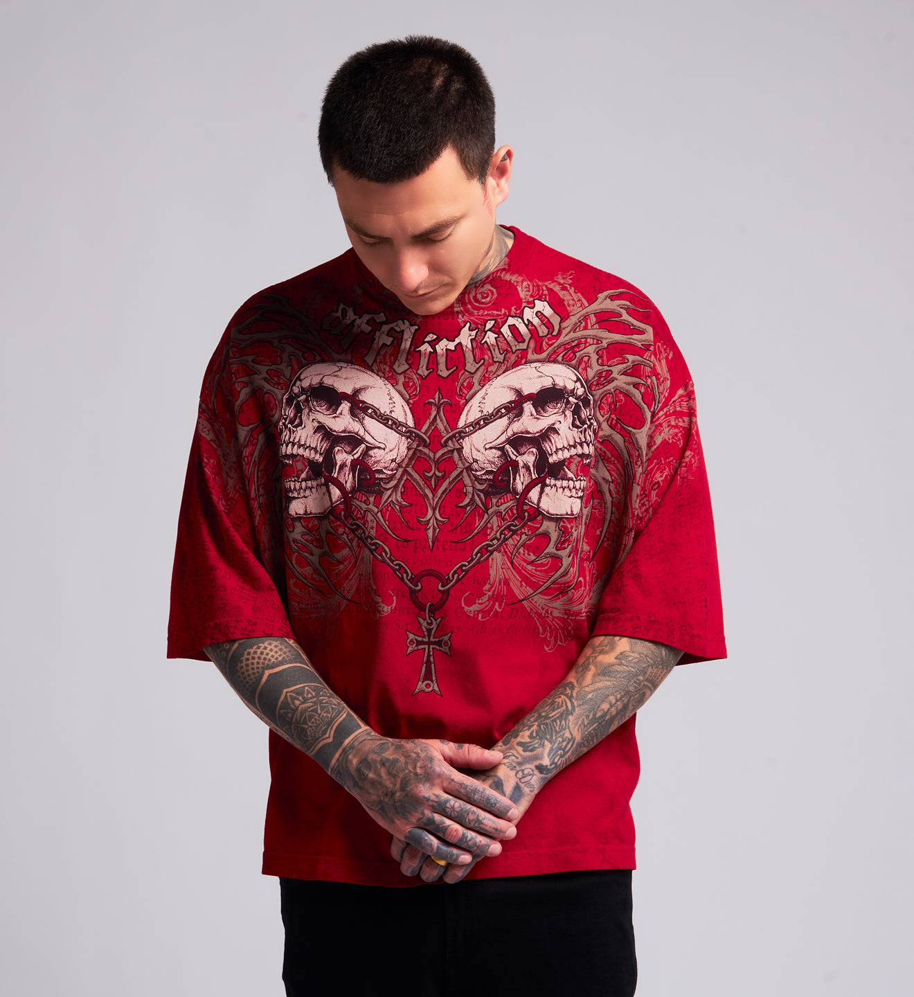 Collapse Boxy Tee – affliction-canada