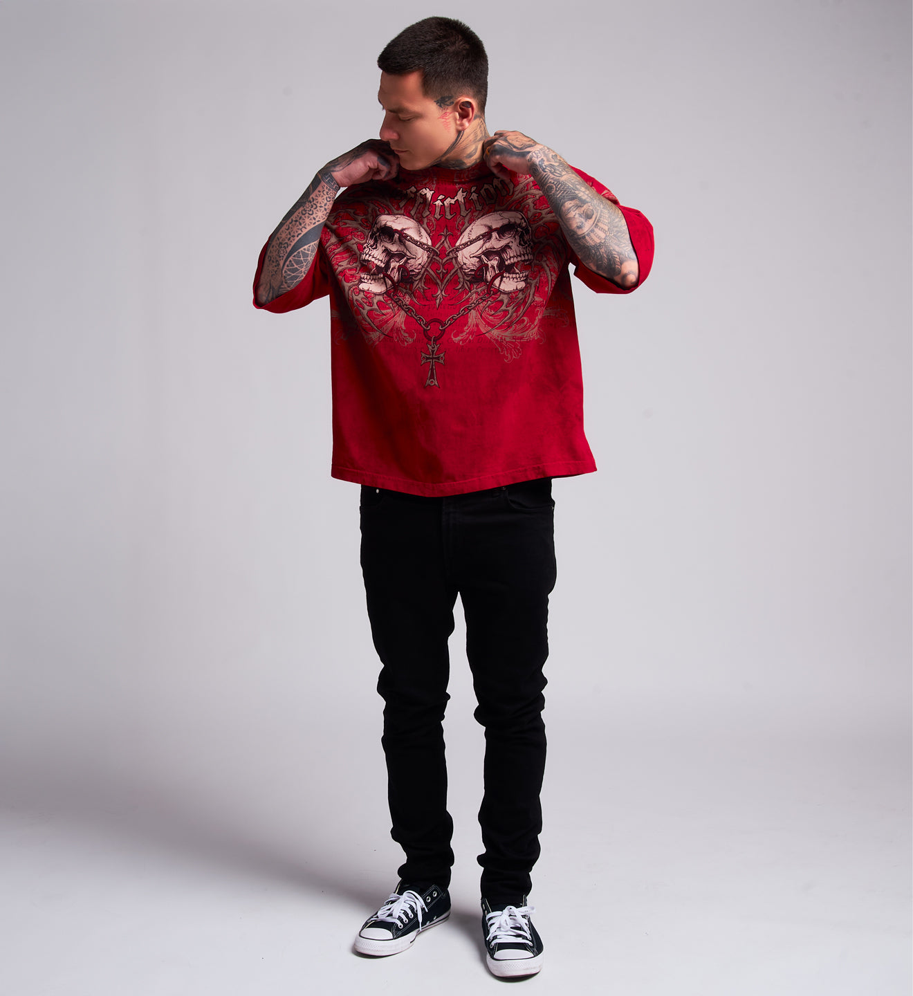 Collapse Boxy Tee – affliction-canada