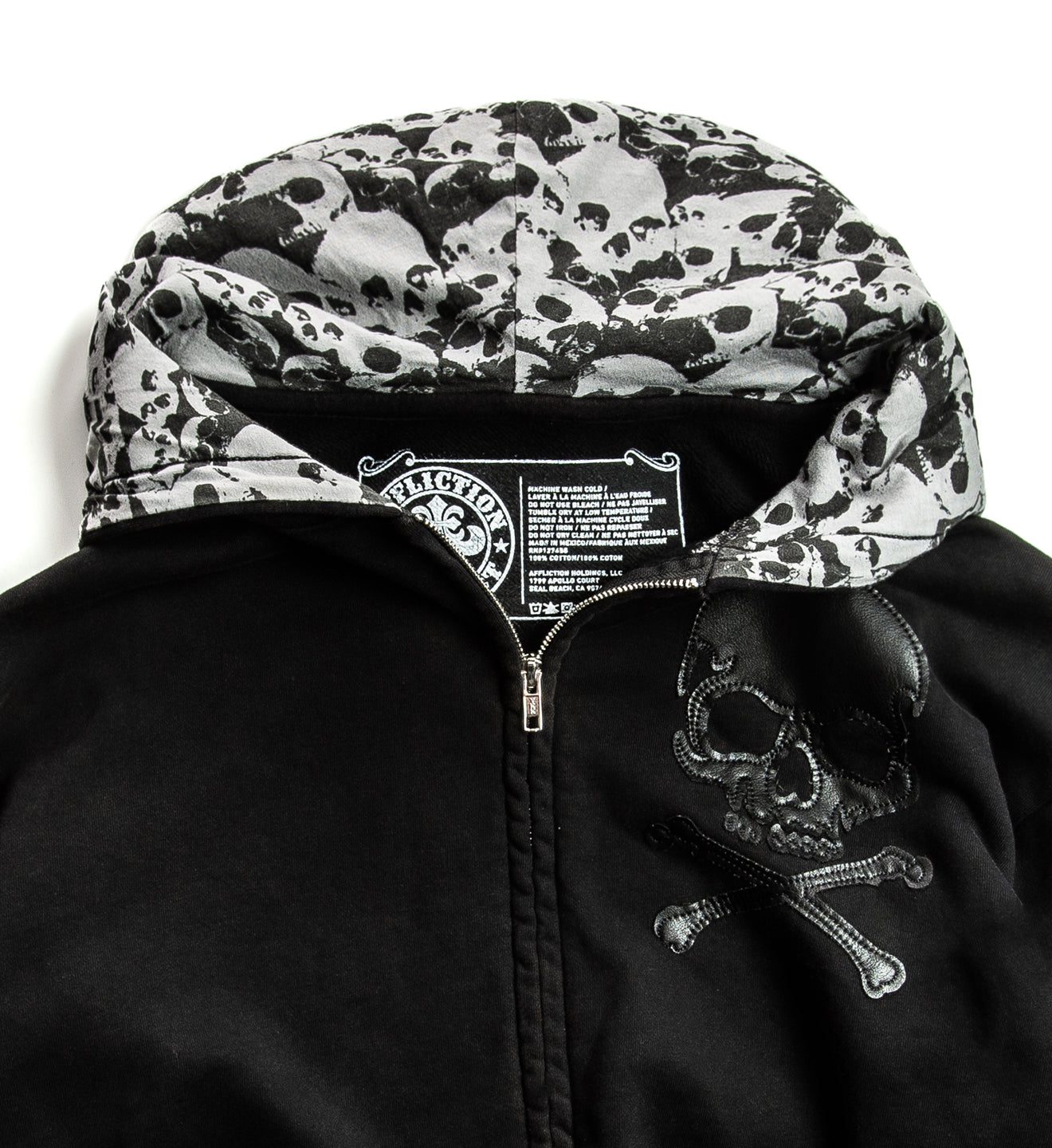 Tompson Zip-Up Hood