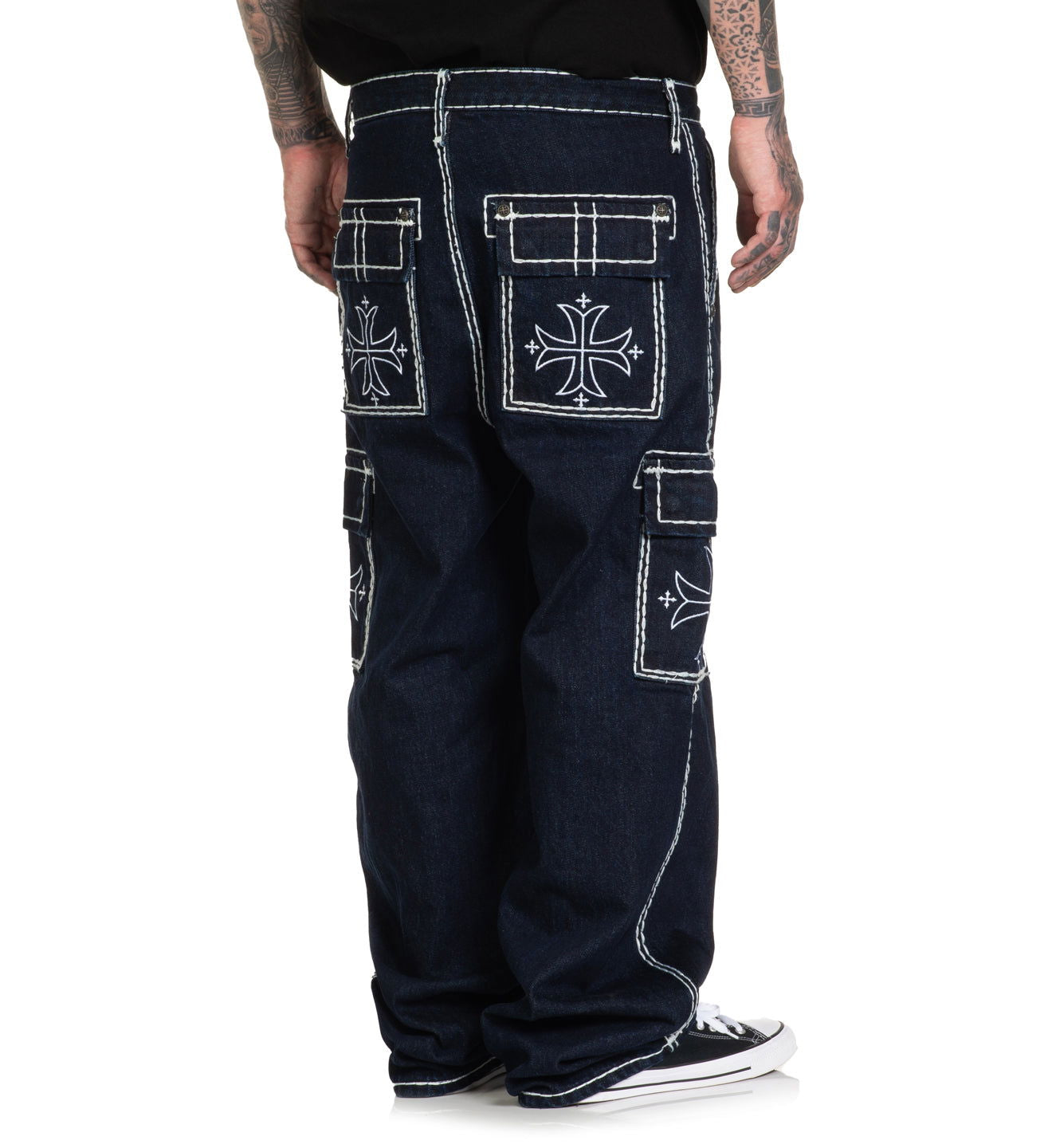 Wide Leg Cargo Pant - Affliction Clothing