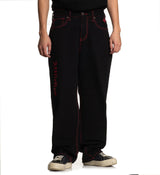 Wide Leg Wings Jeans